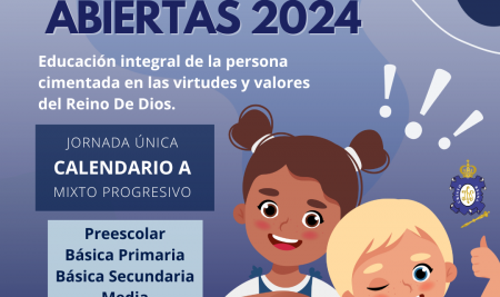 Admisiones abiertas 2024